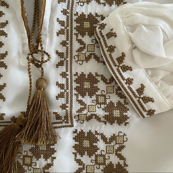 Nili Lotan Silk top embroidery-brand new S - Picture 12 of 14